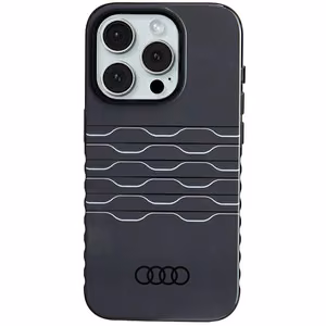 Audi IML MagSafe dėklas telefonui iPhone 15 Pro - juodas