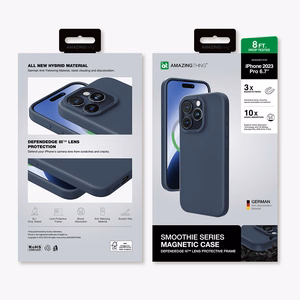 Amazing Thing Smoothie Magsafe dėklas 8FT IP156.7PSMBU Iphone 15 Pro Max tamsiai mėlyna