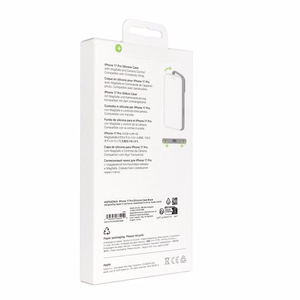 iPhone 17 Pro silikoninis dėklas su MagSafe – juodas