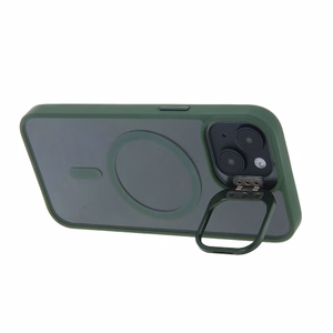 Telefono Dėklas "MagCase Extra Lens" Apple iPhone 16 Žalias