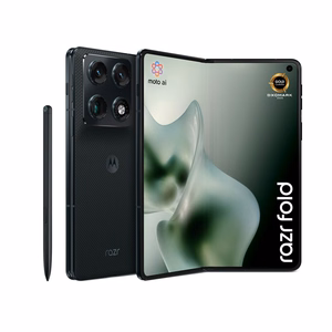 Motorola razr fold 20,6 cm (8.09") Dviguba SIM jungtis Android 16.0 5G C tipo USB 16 GB 512 GB 6000 mAh Juoda