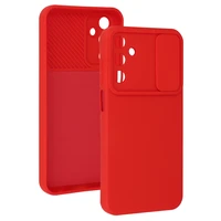 Camshield Soft dėklas telefonui Samsung Galaxy A15 4G/5G raudonas