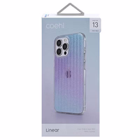 Uniq Coehl Linear dėklas telefonui iPhone 13 Pro Max - rožinė ir mėlyna