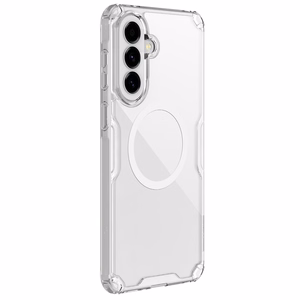 Nillkin Nature TPU Pro magnetinis dėklas Samsung Galaxy A57 5G suderinamas su MagSafe skaidrus