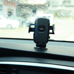 Automobilinis universalus telefono laikiklis Joyroom (JR-ZS259) tvirtinamas ant prietaisų skydelio, juodas