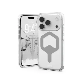 UAG Urban Armor Gear dėklas PLYO suderinamas su MagSafe iPhone 17 Pro ledinis / sidabrinis