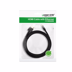 Ugreen HDMI - micro HDMI laidas 19 pin 2.0v 4K 60Hz 30AWG 1.5m juodas (30102)