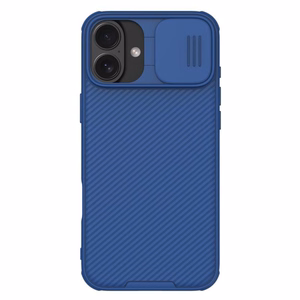 Nillkin CamShield Pro dėklas iPhone 16 (mėlynas)