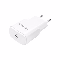 "Forever TC-01-20C PD QC įkroviklis 1x USB-C 20W, baltas