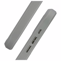 Nimmy Akiniai Kietas Šuo Dėklas telefonui iPhone 16 Pro Max - pilka