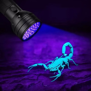 Wozinsky WLT-51L IP65 UV Flashlight for Trace Detection - Black