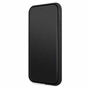 BMW odinis perforuotas dėklas telefonui iPhone 11 / Xr - raudonas