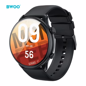 BWOO išmanusis laikrodis WA-10 1.32" AMOLED juodas