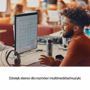 HP Poly Voyager Focus 2-M USB-C-C ausinės USB-C/A adapteris įkrovimo stovas
