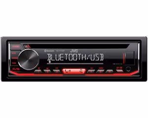 JVC KD-T702BT Juoda 200 W Bluetooth