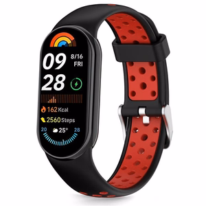 TECH-PROTECT ICONBAND AIR XIAOMI SMART BAND 8 / 9 / 10 / NFC JUODAS/RAUDONAS