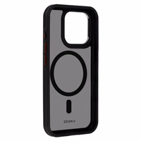 Liavec Hybrid MagSafe dėklas telefonui iPhone 15 Pro Max pilkas