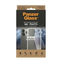 PanzerGlass HardCase antibakterinis karinio standarto sertifikuotas dėklas iPhone 14 Pro telefonui – skaidrus