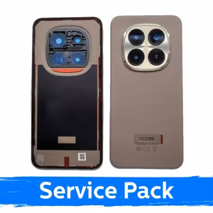 Xiaomi Redmi Note 15 Pro 4G back cover, Mocha Brown (Service Pack)