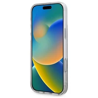 US Polo IML Ring Magnetinis dėklas telefonui iPhone 16 Pro Max - balta