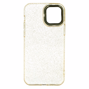Tel Protect Gold Glitter dėklas iPhone 14 auksinis