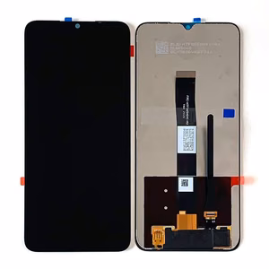 Ekranas Xiaomi Redmi 9A/9C/9AT/10A su lietimui jautriu stikliuku Black ORG
