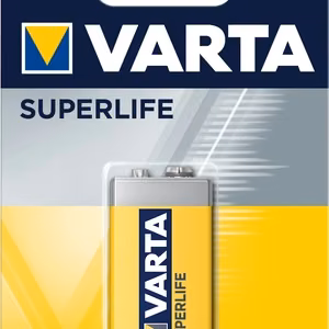 Цинковая батарейка VARTA 9V Superlife 1 шт.