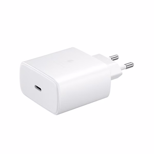 Įkroviklis Samsung Super Fast Charging (Type-C) EP-TA845 45W, baltas, be logotipo