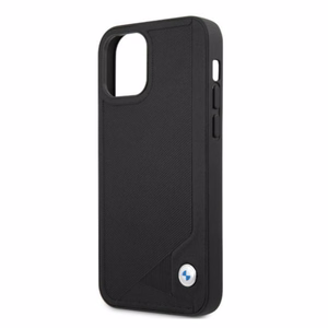 BMW Odinis įspaustas dėklas iPhone 12 / iPhone 12 Pro - juodas