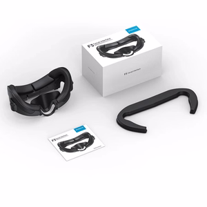 "BoboVR F3" veido sąsaja "Meta Quest 3" - juoda