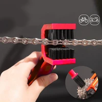 Dviračio grandinės šepetys raudonas