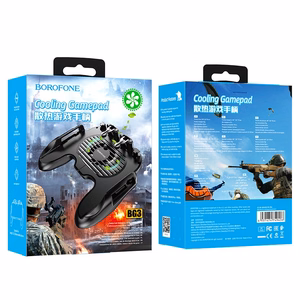 Žaidimų valdymo pultelis Borofone BG3 Warrior Cooling Gamepad juodas