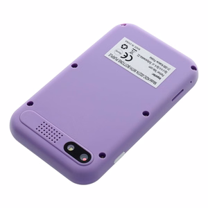 Žaidimų konsolė vaikams su IPS ekranu 2,4" su mygtukais KDC-0027A violetinė