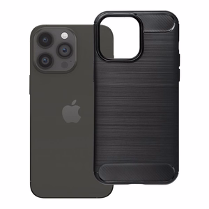 Dėklas iPhone 14 PRO MAX Carbon 2.0 juodas