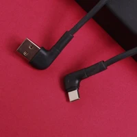 Maxlife MXUC-09 kampinis kabelis USB - USB-C 1,0 m 3A juodas