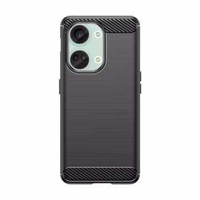 Carbon Case silikoninis dėklas telefonui OnePlus Ace 2V/OnePlus Nord 3 - juodas
