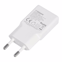 VEGER sieninis įkroviklis USB A + USB C QC PD 30W 30W1A1C baltas