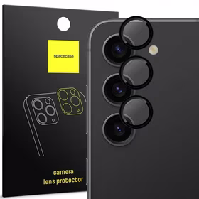 Spacecase kameros apsauga Camera Ring Galaxy S23/S23+ juoda