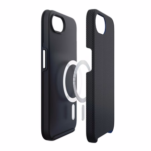 3mk Fortis MagCase dėklas, skirtas iPhone 16e / 17e, juodas