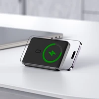 Magnetinė išorinė baterija Acefast M6 PD 20W 10000mAh + laidas (juoda)