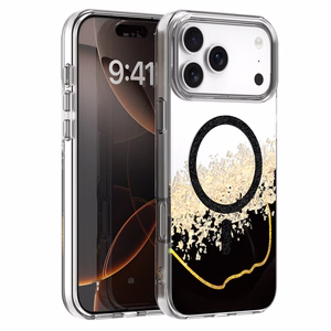 Epoxy Mag dėklas skirtas iPhone 17 Pro 6,3'' juodas