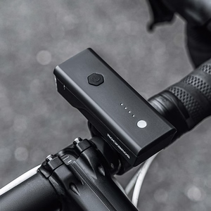 Rockbros 24510003001 priekinis dviračio žibintas 260 lm + USB-C - USB-A laidas - juodas