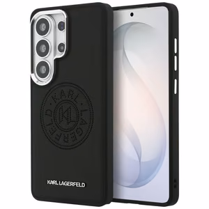 Karl Lagerfeld Perforated KL MagSafe case for Samsung Galaxy S26 Ultra - black