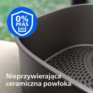 Philips Dual Basket Airfryer NA462/70 4000 Series Power 2750 W Capacity 10 L Rapid Air technology Black