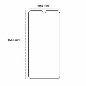 Grūdintas stiklas 2,5D Huawei Y7 2019