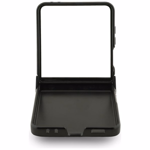 KARL LAGERFELD dėklas telefonui SAMSUNG Z Flip7, suderinamas su magnetiniu MagSafe (PU K&C PINS) juodas