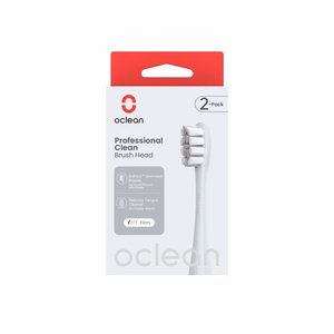 Oclean Professional Clean šepetėlių galvutės 2 vnt. P1C9, sidabrinės