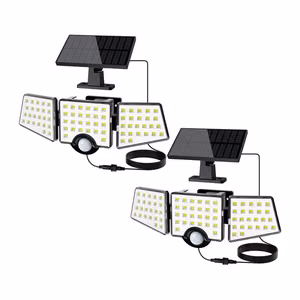 LEPRO 640005-DW-2 saulės energijos lempa, 2 vnt. pakuotė