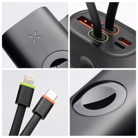 Išorinė baterija Forcell F-Energy F10K4 PD QC3.0 3A 22,5W 10000 mAh su Apple Watch suderinta juoda