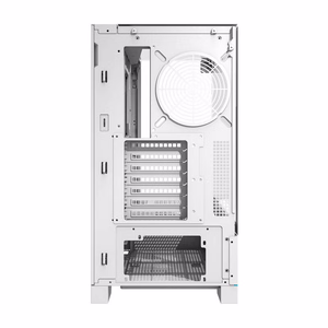 Darkflash DY450 kompiuterio korpusas be ventiliatorių (baltas)